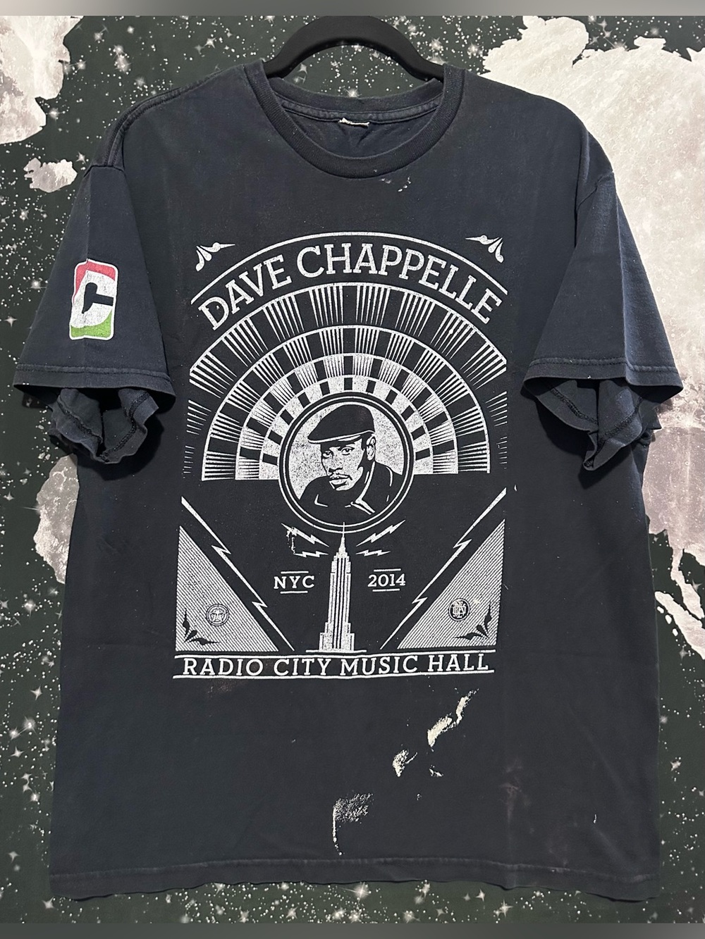 Dave Chappelle Nyc Radio City Music Hall Tour Shirt